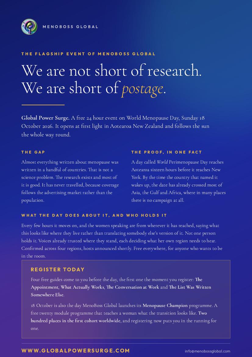 Preview of the Global Power Surge Why Now information page