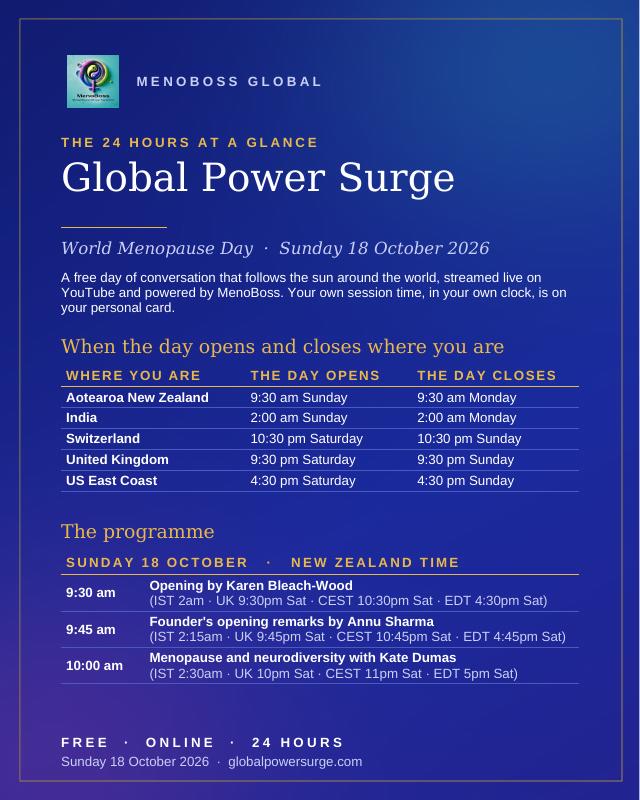 First page of the Global Power Surge Programme At A Glance